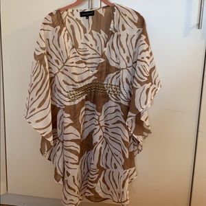 Club Z collection tunic/beach cover sz M